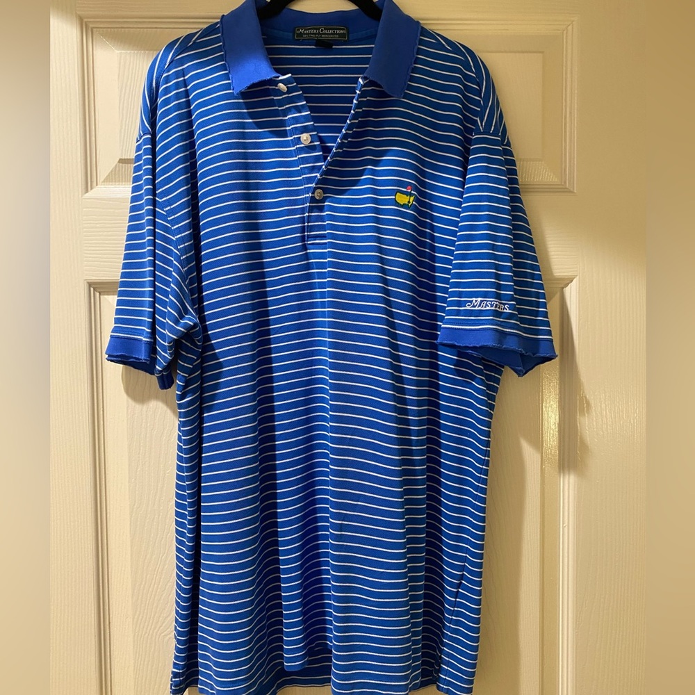 Masters Striped Polo Shirt